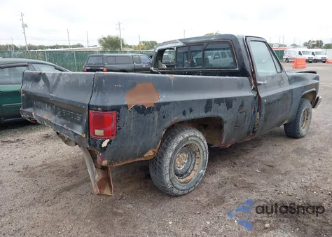1982 Chevrolet C10 z USA, uszkodzony, nr VIN 1GCDC14H8CF389180